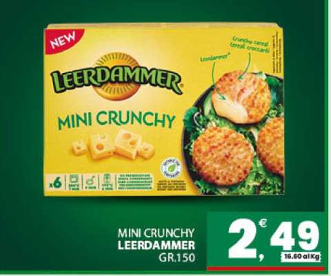 MINI CRUNCHY LEERDAMMER GR.150