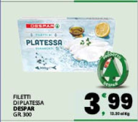 Filetti di platessa