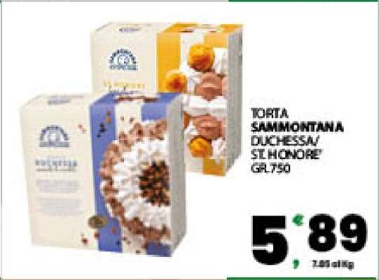 TORTA SAMMONTANA DUCHESSA/ ST. HONORE'