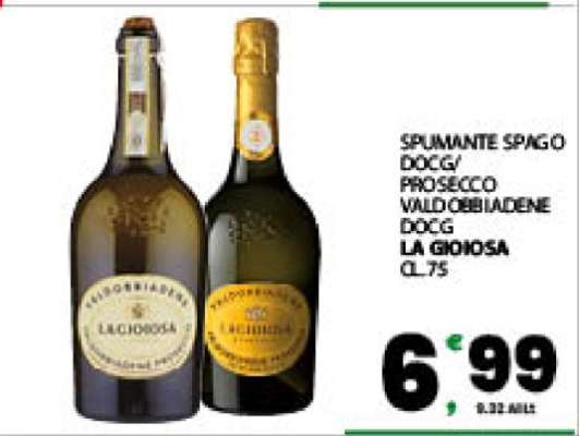 SPUMANTE SPAGO DOCG/PROSECCO VALDOBBIADENE DOCG