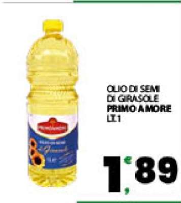 OLIO DI SEMI DI GIRASOLE PRIMO AMORE