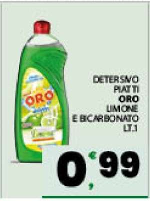 DETERSIVO PIATTI ORO