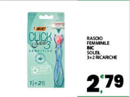 RASOIO FEMMINILE BIC SOLEIL