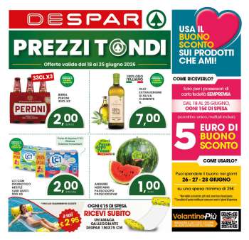 Volantino Despar - 18/6/2026 - 25/6/2026.