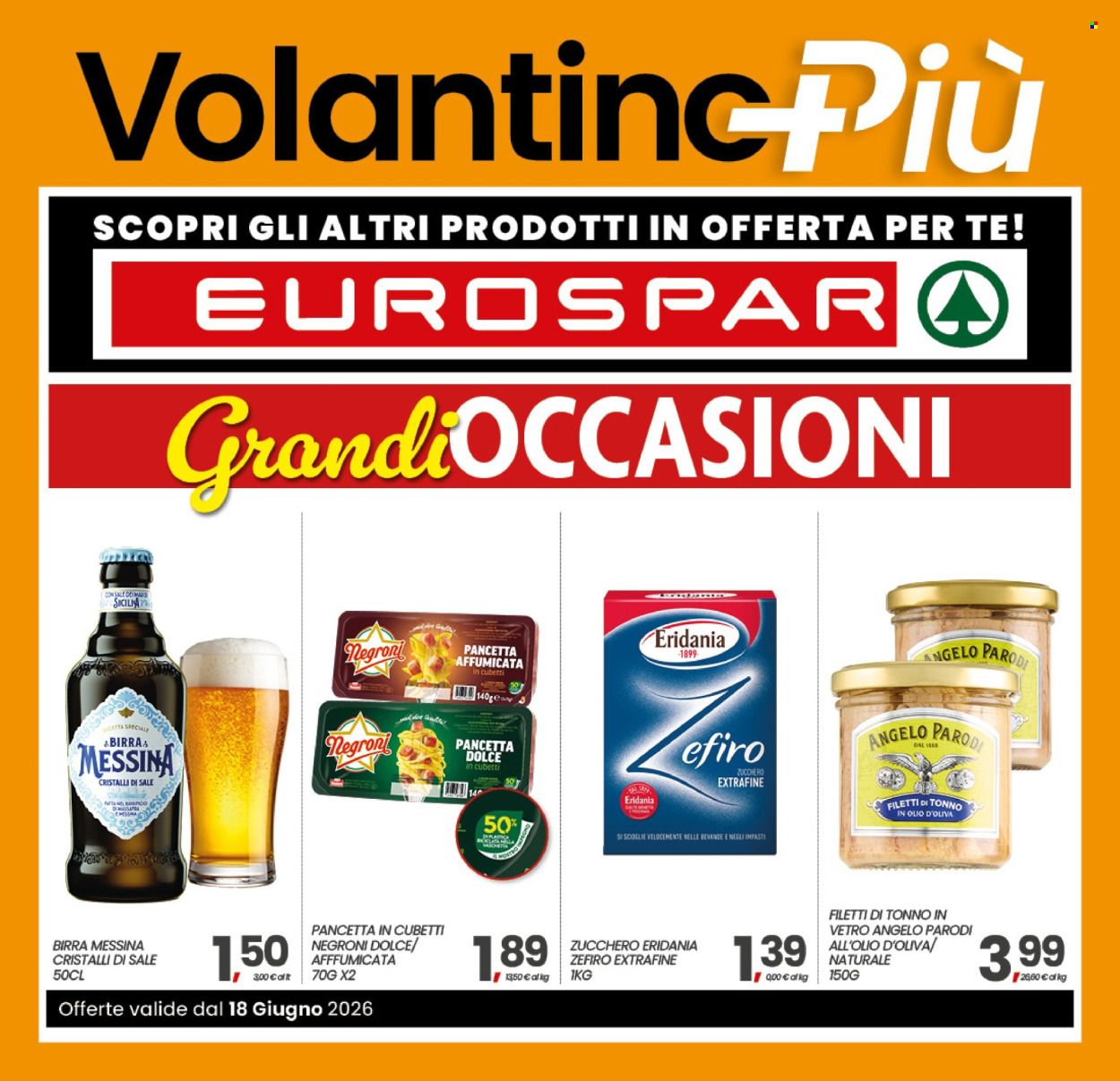 Volantino Eurospar - 18/6/2026 - 25/6/2026. Pagina 16