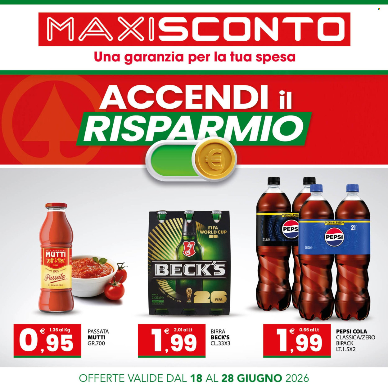 Volantino Despar - 18/6/2026 - 28/6/2026. Pagina 1