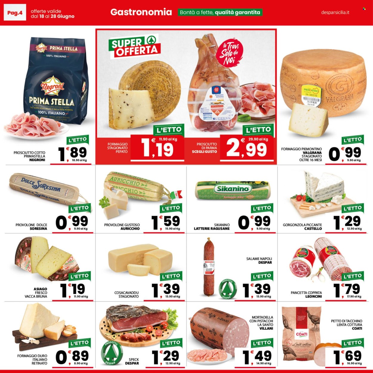 Volantino Despar - 18/6/2026 - 28/6/2026. Pagina 4