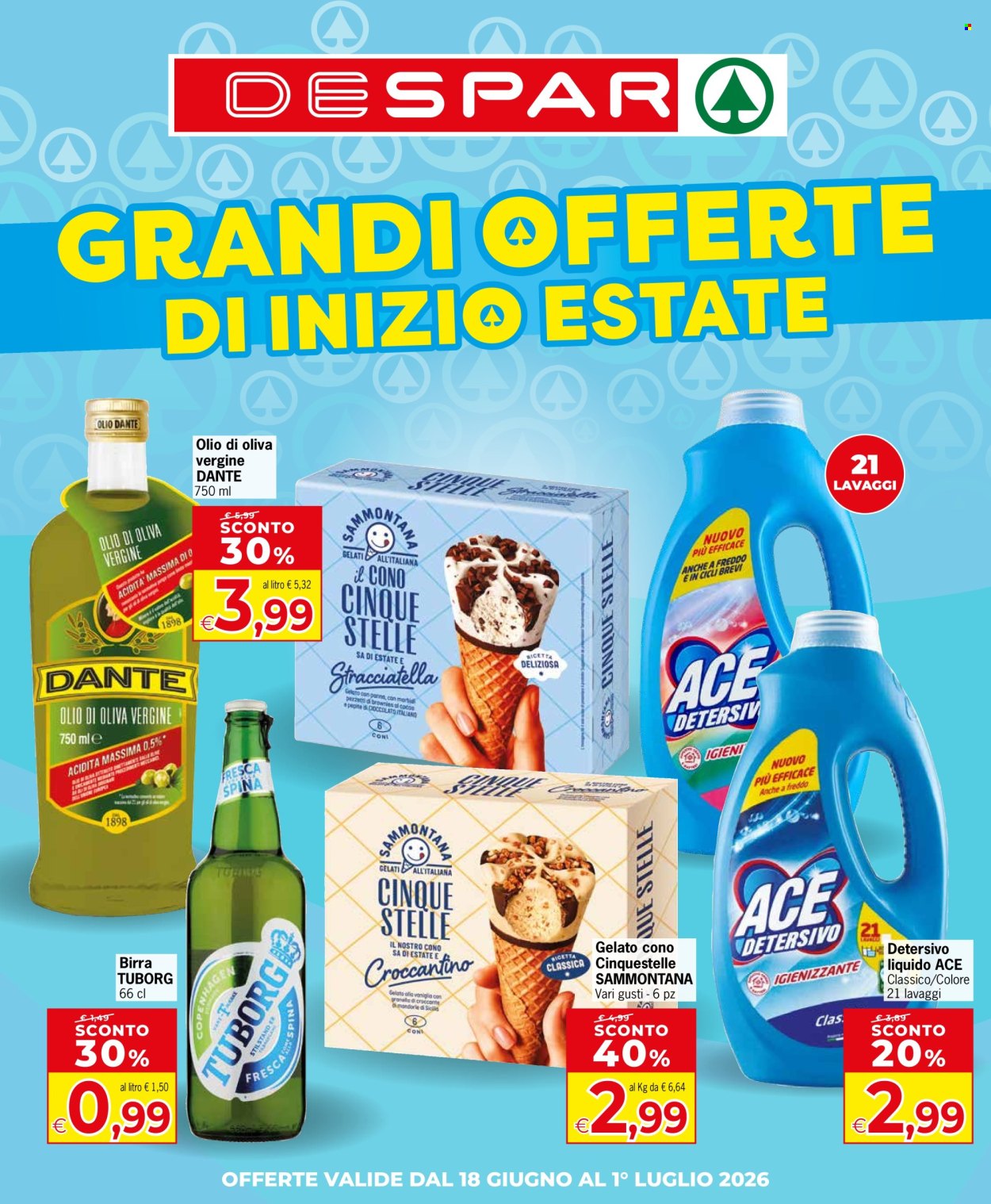 Volantino Despar - 18/6/2026 - 1/7/2026. Pagina 1