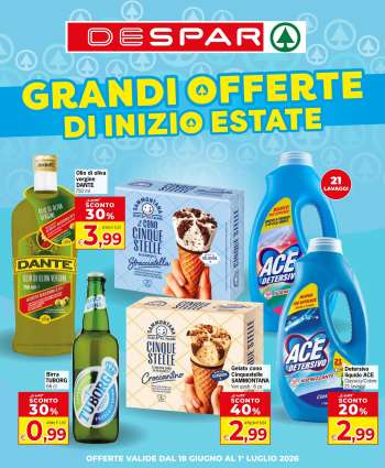 Volantino Despar - 18/6/2026 - 1/7/2026.