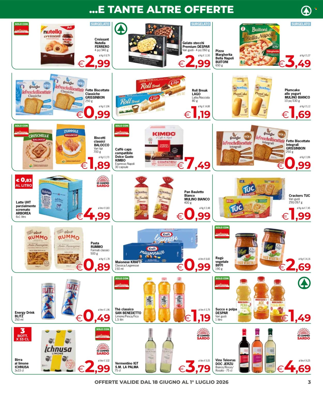 Volantino Despar - 18/6/2026 - 1/7/2026. Pagina 3