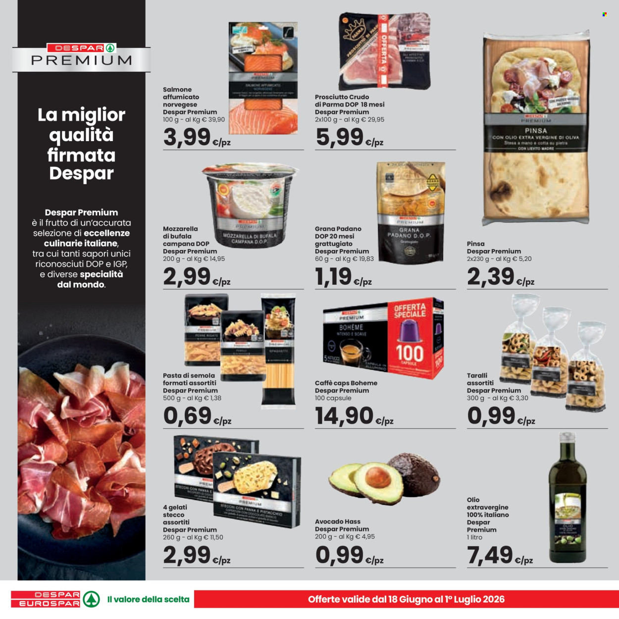 Leták Eurospar - 18.6.2026 - 1.7.2026. Strana 10