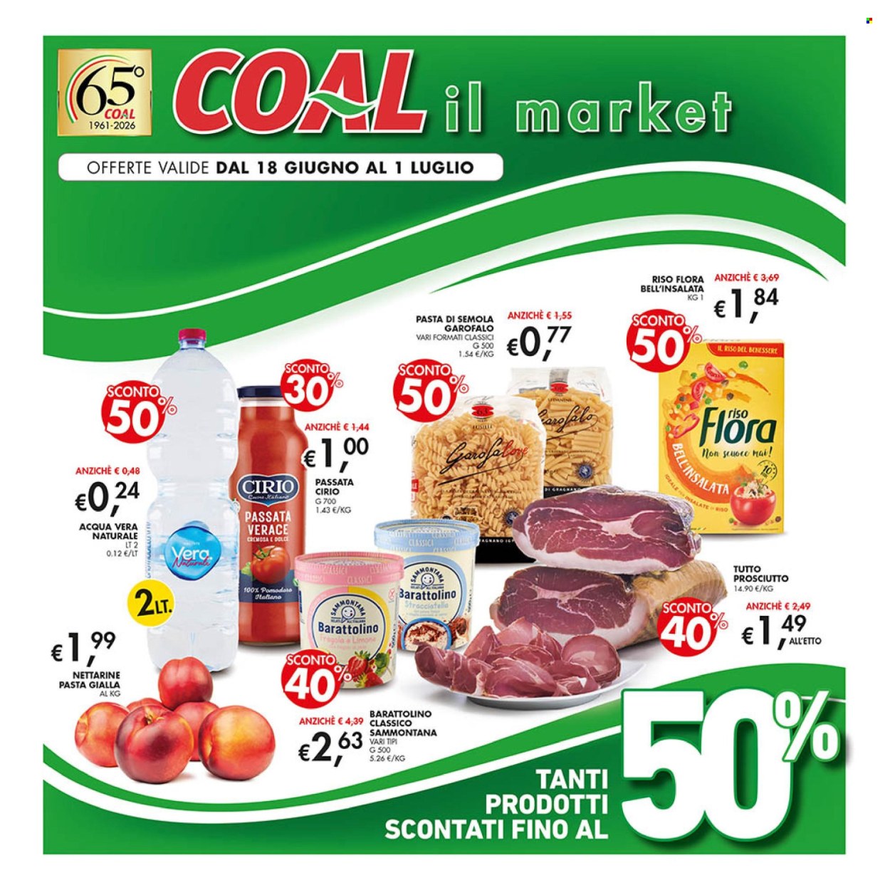 Volantino COAL - 18/6/2026 - 1/7/2026. Pagina 1