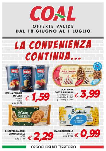 Volantino COAL - 18/6/2026 - 1/7/2026.