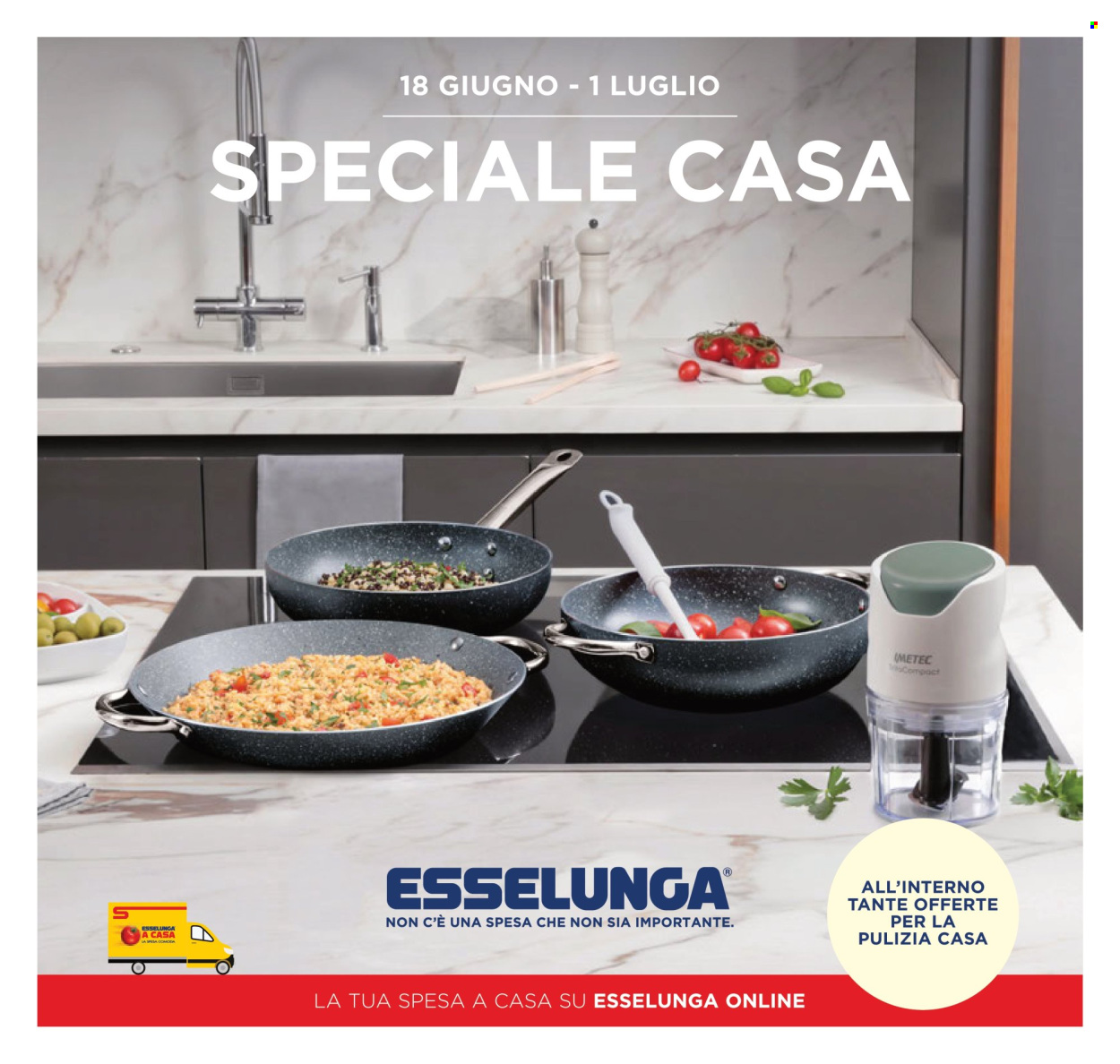 Leták Esselunga - 18.6.2026 - 1.7.2026. Strana 1