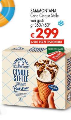 SAMMONTANA Cono Cinque Stelle
