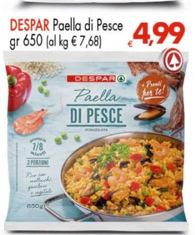 DESPAR Paella di Pesce