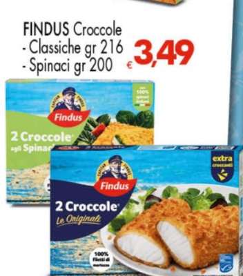 Findus Croccole