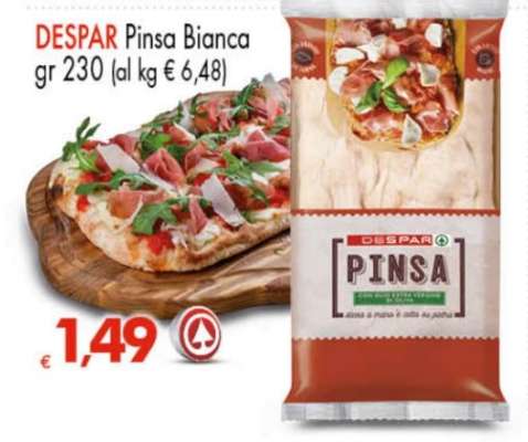 DESPAR Pinsa Bianca