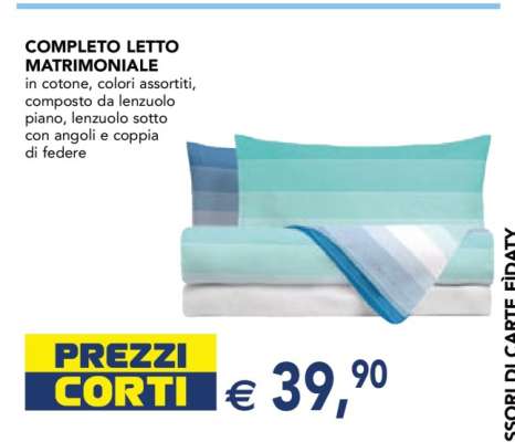 Completo Letto Matrimoniale