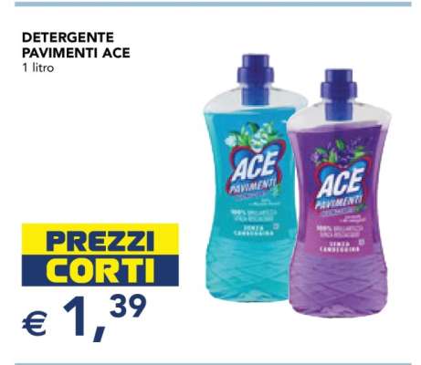 DETERGENTE PAVIMENTI ACE