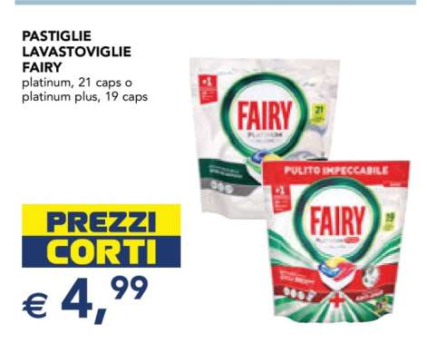 PASTIGLIE LAVASTOVIGLIE FAIRY