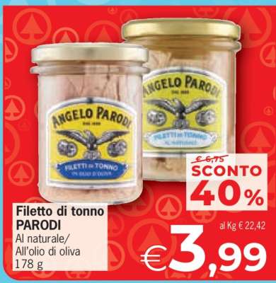 Filetto di tonno PARODI
