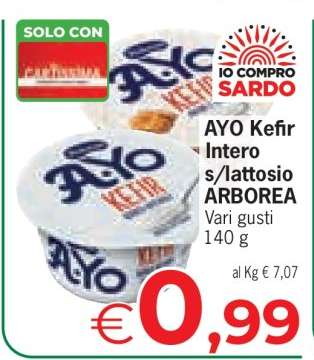 AYO Kefir Intero s/lattosio ARBOREA