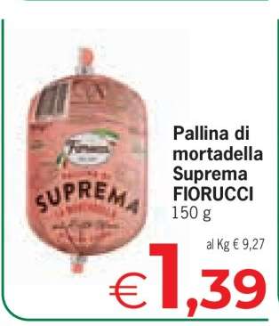 Pallina di Mortadella Suprema Fiorucci