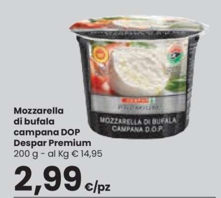Mozzarella di bufala Campana DOP Despar Premium