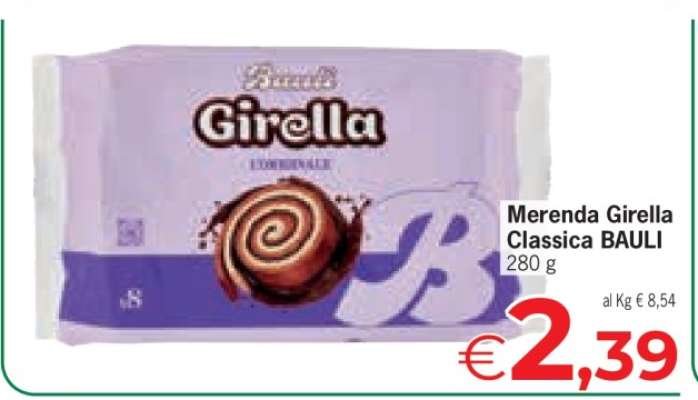 Merenda Girella Classica BAULI