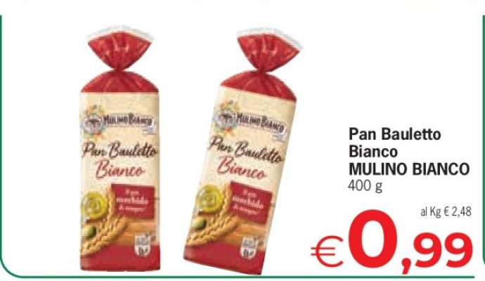 Pan Bauletto bianco
