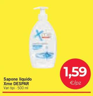 Sapone liquido Xme DESPAR