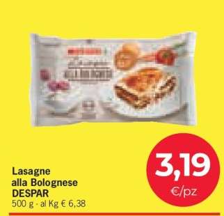 Lasagne alla Bolognese