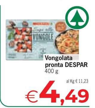 Vongolata pronta DESPAR