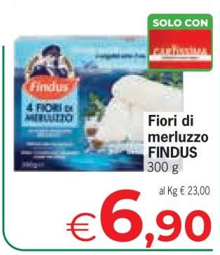 FIORI DI MERLUZZO FINDUS