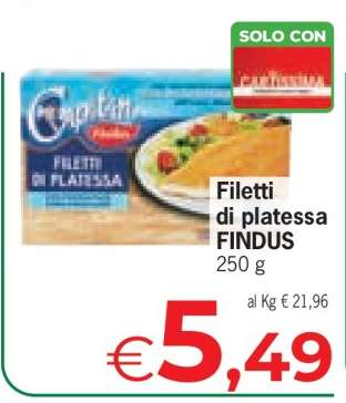 Filetti di Platessa Findus