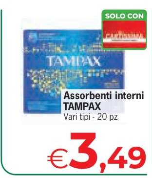 ASSORBENTI INTERNI TAMPAX
