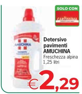 Detersivo Pavimenti Amuchina