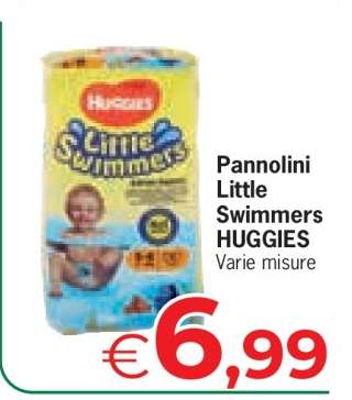 Pannolini Little Swimmers HUGGIES