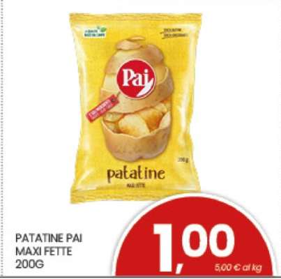 PATATINE PAI MAXI FETTE 200G