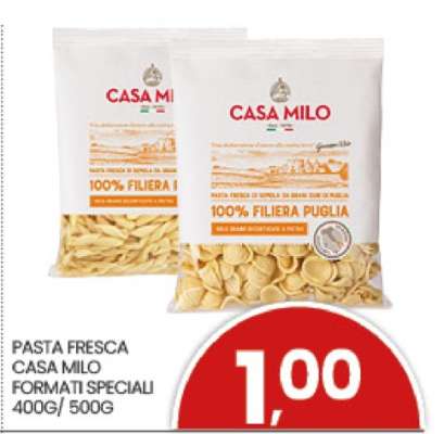 PASTA FRESCA CASA MILO