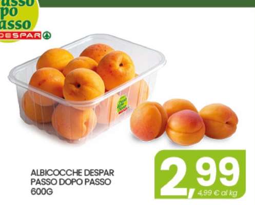 ALBICOCCHE DESPAR PASSO DOPO PASSO 600G