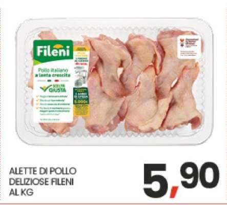 ALETTE DI POLLO DELIZIOSE FILENI