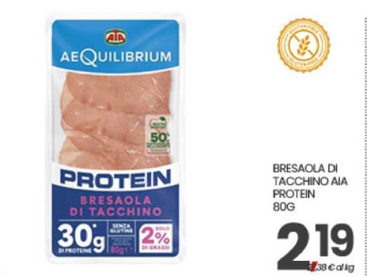 BRESAOLA DI TACCHINO AIA PROTEIN