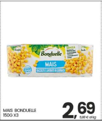 Mais BONDUELLE