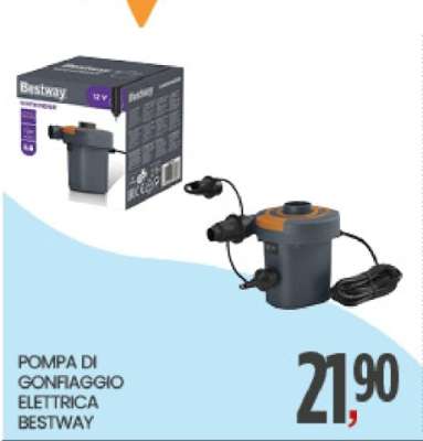 POMPA DI GONFIAGGIO ELETTRICA BESTWAY