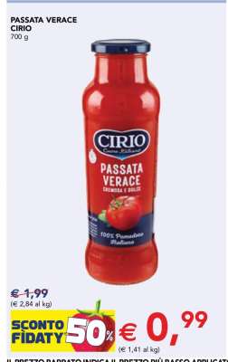 Passata Verace Cirio