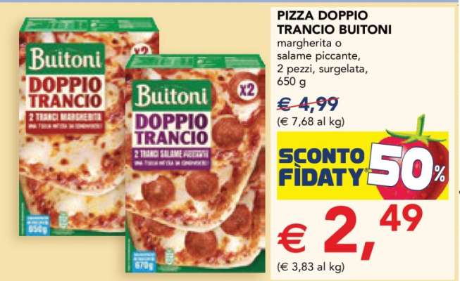 PIZZA DOPPIO TRANCIO BUITONI