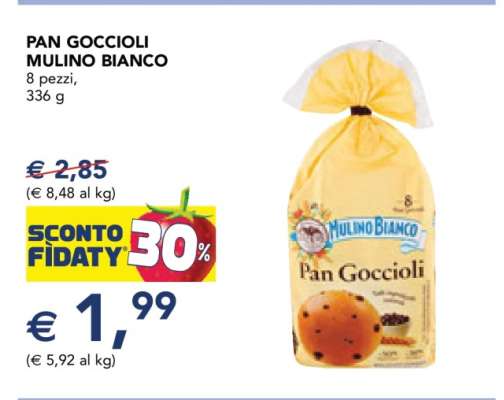 Pan Goccioli Mulino Bianco