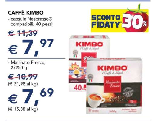 CAFFÈ KIMBO - capsule Nespresso® compatibili, 40 pezzi